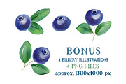 Bilberry rough serif font, a Serif Font by Art pages (Thumbnail 7 of 10)