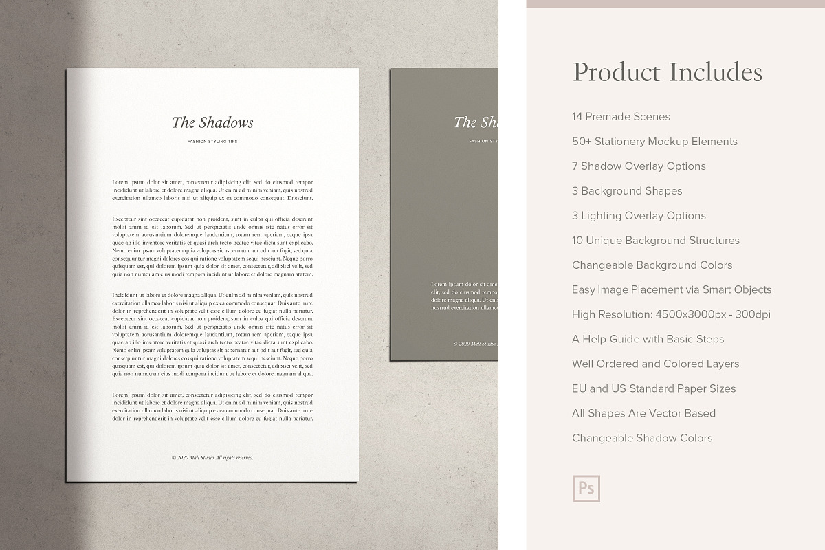 Stationery Mockup Kit, a Books & Magazine Mockup by Ruben Stom (Photo 4 of 19)