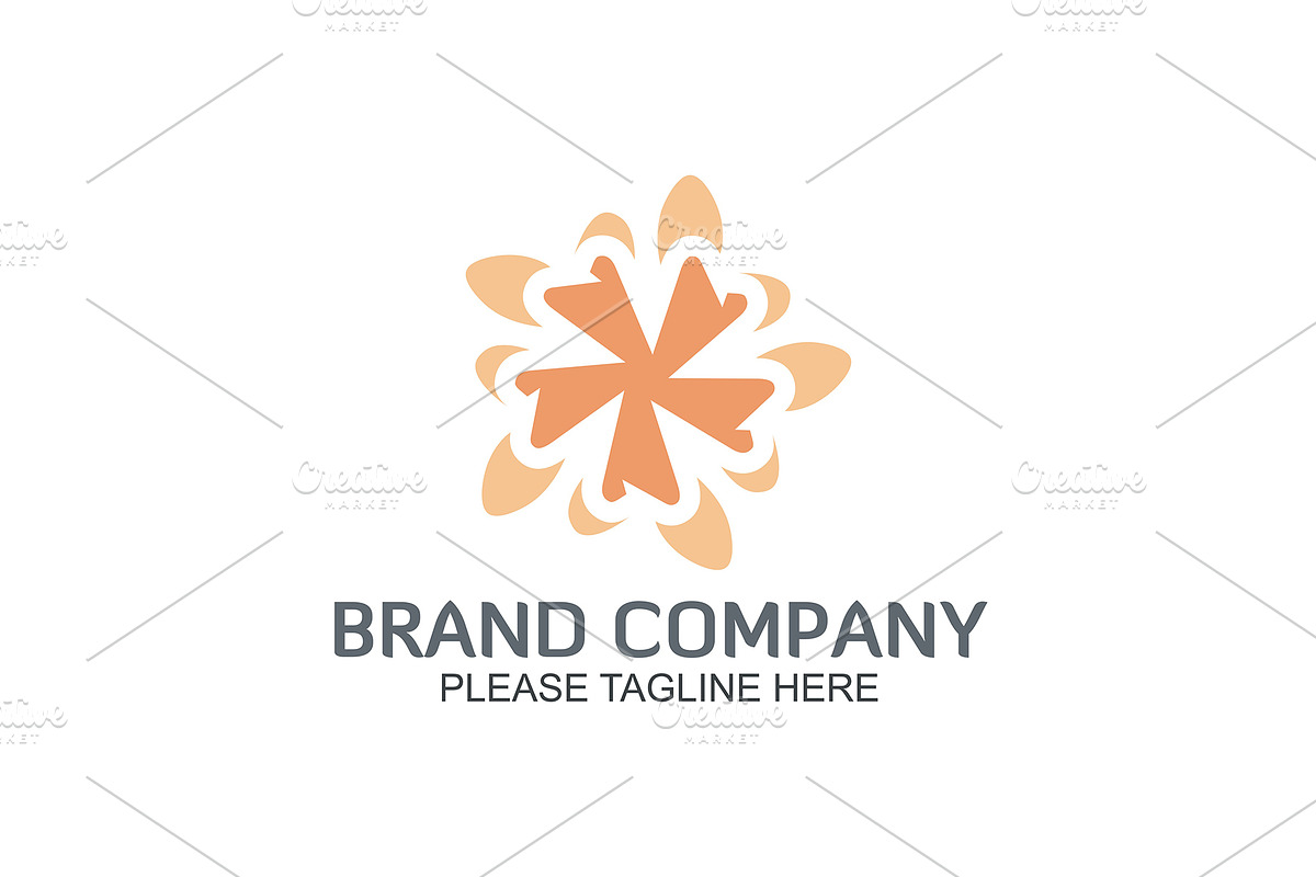 20 Logo Flower Templates Bundle, a Branding & Logo Template by Friendesigns (Photo 2 of 21)