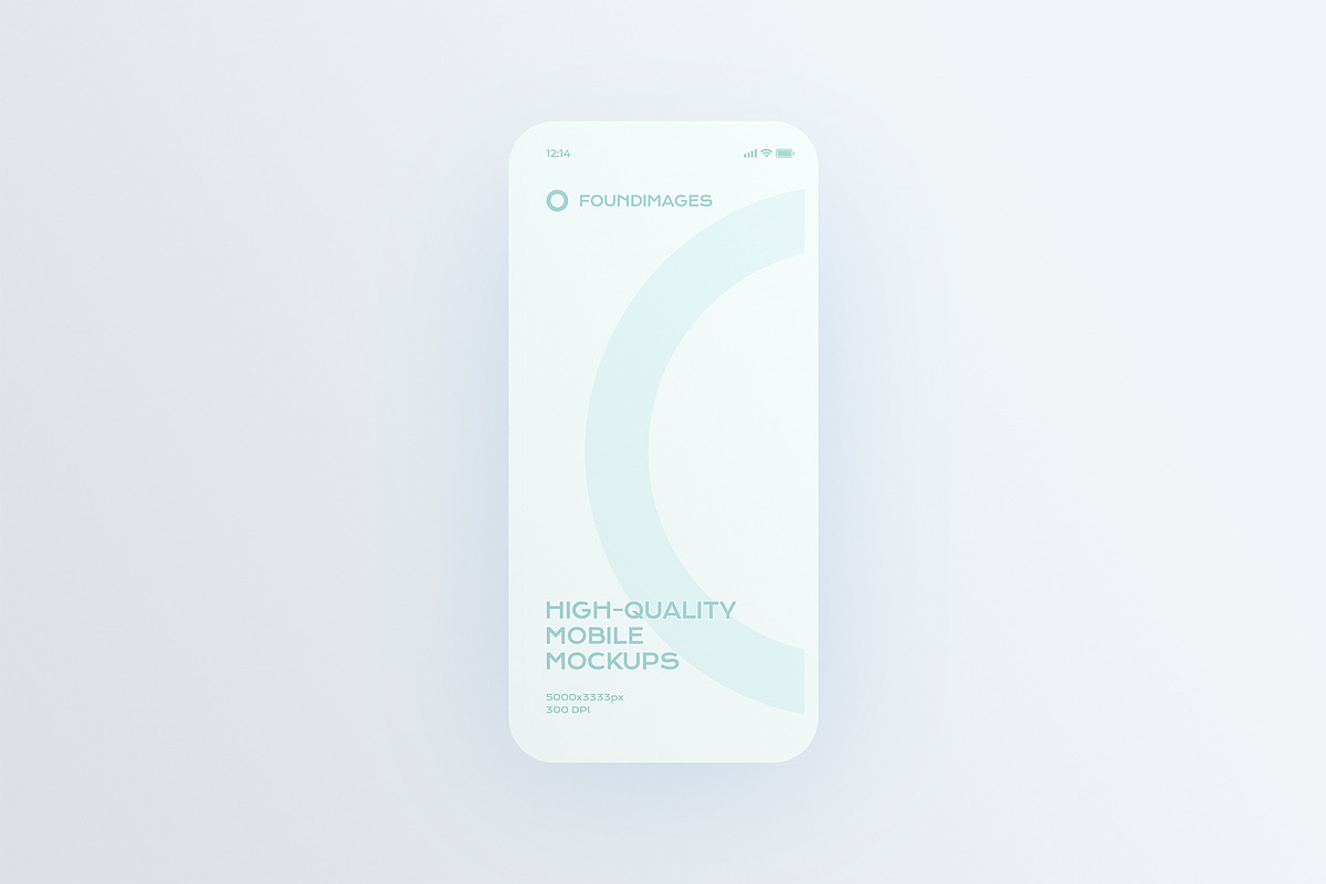 72 iphone device mockup bundle, an iPhone Mockup by FoundImages (Photo 74 of 84)