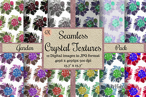 Seamless Flower Patterns Garden Pack, a Pattern Graphic by Arthitecture Home