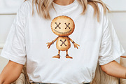 Halloween Voodoo Doll Clipart, an Illustration by CraftArtStudio (Thumbnail 4 of 6)