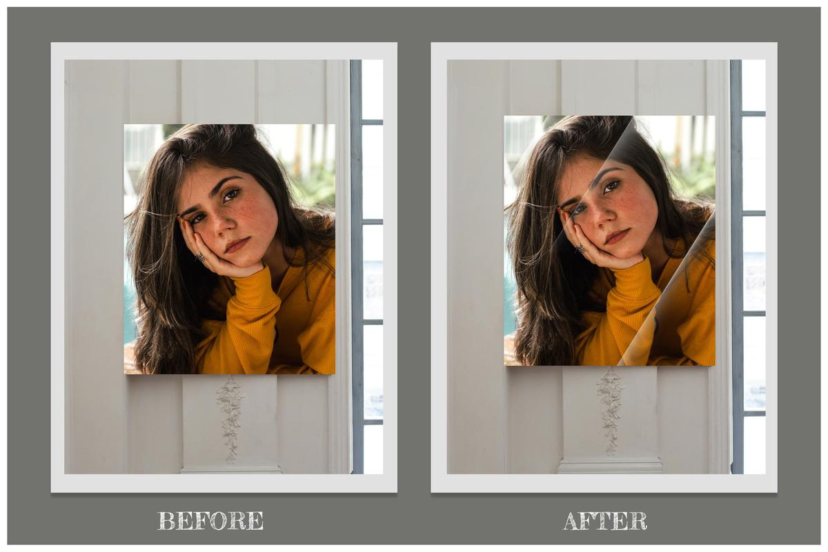 Minimal Glossy Reflection Overlays