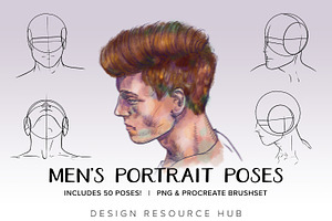 Procreate Drawing: Portrait Poses