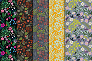 Vector Florals, a Background Graphic by Irtsya (Thumbnail 6 of 12)