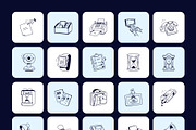 850 Business and Tech Doodle Icons, an Outline Icon by Vectors Market (Thumbnail 10 of 19)