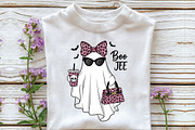 Halloween Boo-Jee Ghost Sublimation, an Illustration by CraftArtStudio (Thumbnail 2 of 4)