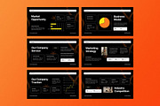 Black Bold Pitch Deck Google Slide, a Presentation Template by Aiyari Graphic (Thumbnail 3 of 5)