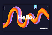 8 Abstract Fluid Backgrounds, a Background Graphic by katyaskrn (Thumbnail 2 of 9)