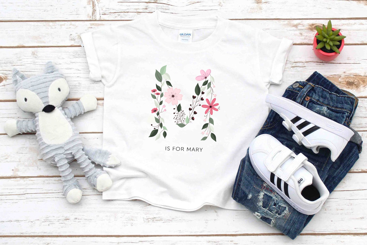 Awesome Blossom alphabet, a Symbol Font by Alice_Evans (Photo 7 of 16)