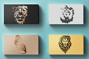 Lion and tiger logo, an Icon by AnastasiyaOleynik (Thumbnail 2 of 6)
