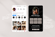 Black Link in Bio, a Landing Page Template by SunshineStudioBoutique (Thumbnail 5 of 9)