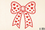 Valentine Coquette Bow PNG, an Illustration by DreamPrint404 (Thumbnail 1 of 8)