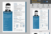 Clean Resume Template, a Resume Template by Artiverge (Thumbnail 1 of 4)