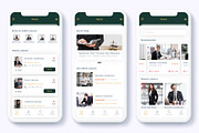 Yasa - Find Lawyer App UI Kit, an App Template by Betush (Thumbnail 4 of 6)