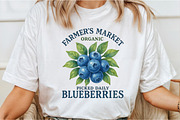 Farmer's Market Organic Picked Daily, an Illustration by Libby Wishes (Thumbnail 2 of 6)