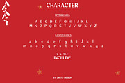 Tidin-Christmas Typeface, a Sans Serif Font by Dipto design (Thumbnail 4 of 5)