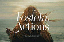 Fostela Actions Modern Classy Serif