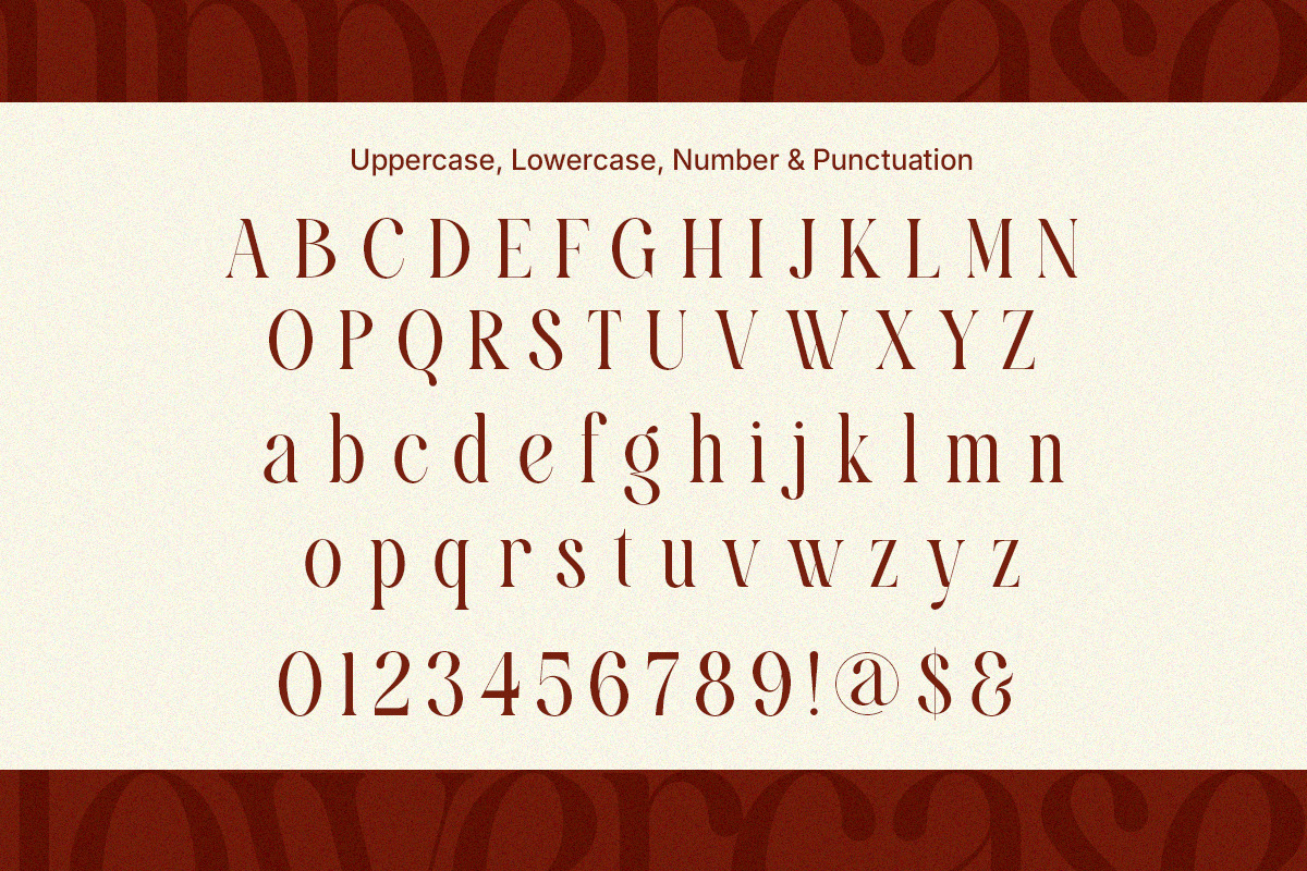 Calvigan - Romantic Elegant Luxury, a Serif Font by Qweera Studio (Photo 10 of 12)