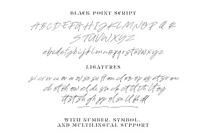 Black Point - Modern Font Duo