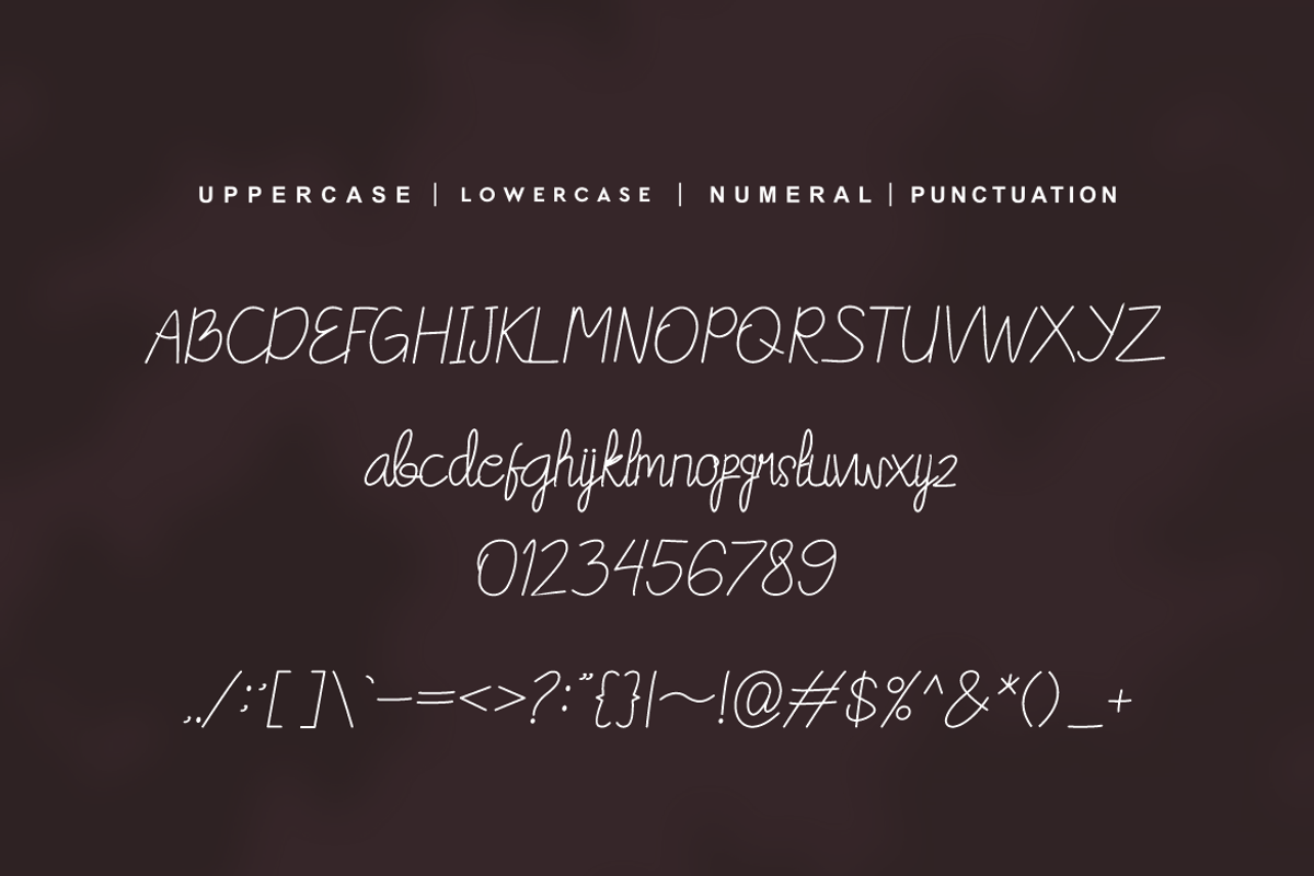 Sayidaniloje, a Handwritten Font by QR Design Studio (Photo 6 of 8)