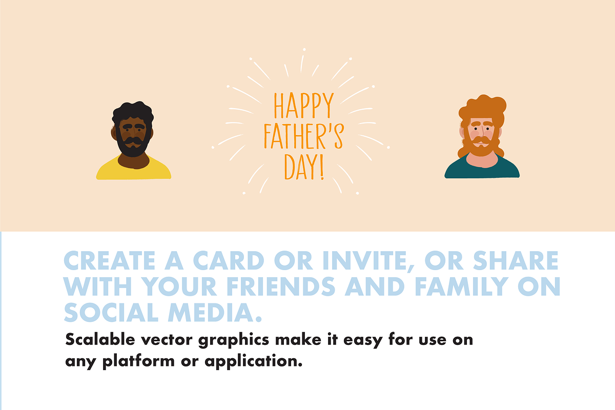 30 Father's Day Icons, an Illustration by Hello Mister Frank (Photo 5 of 5)