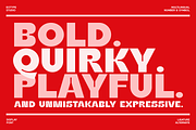 Rucka Display Typeface, a Sans Serif Font by Eotype Studio (Thumbnail 2 of 9)
