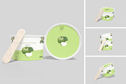 Ice Cream Cup Mockup, an Advertising Mockup by Twins_studio926 (Thumbnail 1 of 5)