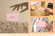 Summer Business Cards Templates, a Card Template by Hell Yeah Designs (Thumbnail 5 of 6)