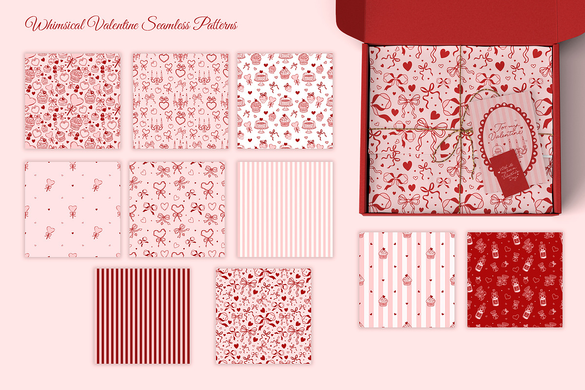 Whimsical Valentine's Day Doodles, a Decorative Illustration by SunnJaneArt (Photo 7 of 11)
