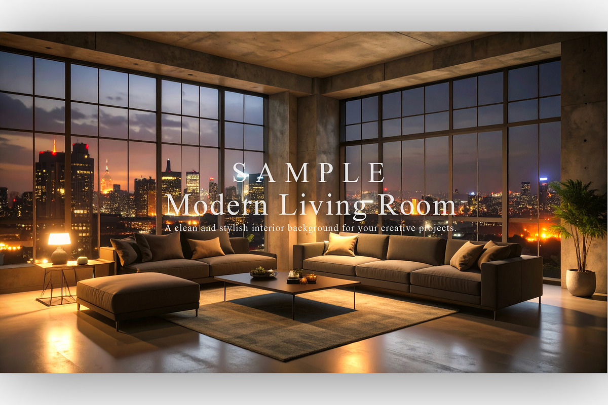 15 Modern Living Room, a Background Graphic by NOMO DESIGN (Photo 6 of 16)