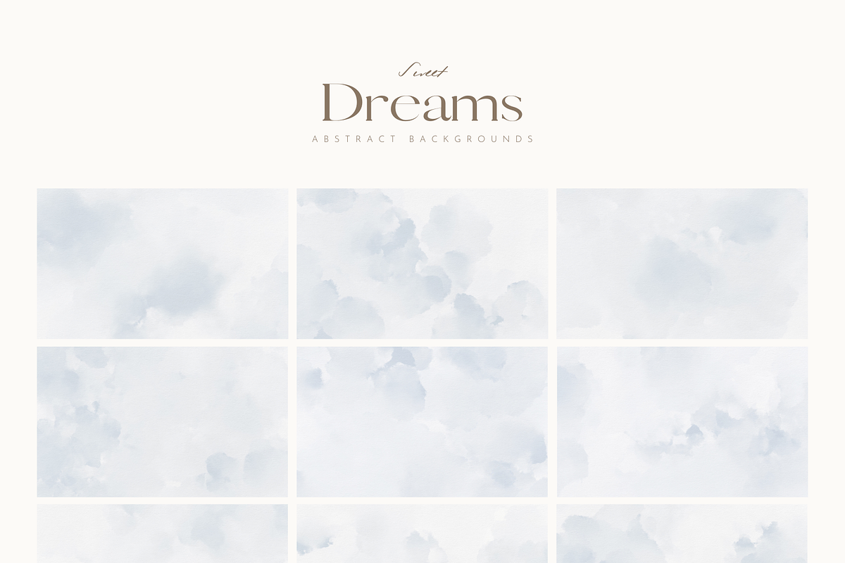 Beige and Blue Abstract Backgrounds, a Texture Graphic by Altea Design Studio (Photo 12 of 14)
