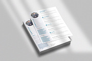 Resume Design Template, a Resume Template by Graphic Template (Thumbnail 5 of 5)