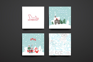 Merry Christmas Card Templates