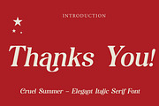 Cruel Summer, a Serif Font by Wow Magic (Thumbnail 3 of 3)