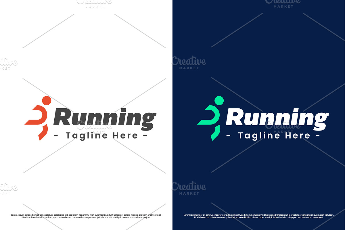 Running Man Sport Logo Design Icon, a Branding & Logo Template by Morvana Crew