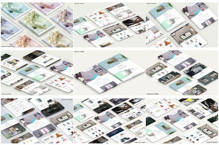 Isometric A4 Mockup, a Print Template by RgraphicsDesign