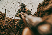 Faces of War - 114 images, a Person Photo by Handmadefont (Thumbnail 12 of 16)