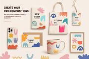 Abstract Organic Shapes & Doodles, an Object Graphic by Oktyabr (Thumbnail 6 of 7)