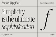 Serion Family, a Serif Font by Prestige Artsy Studio (Thumbnail 3 of 10)