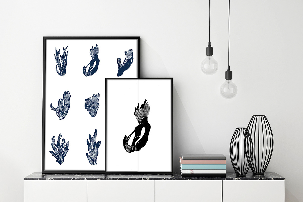 LINOCUT CORALS, an Object Graphic by Mii Lab (Photo 8 of 18)