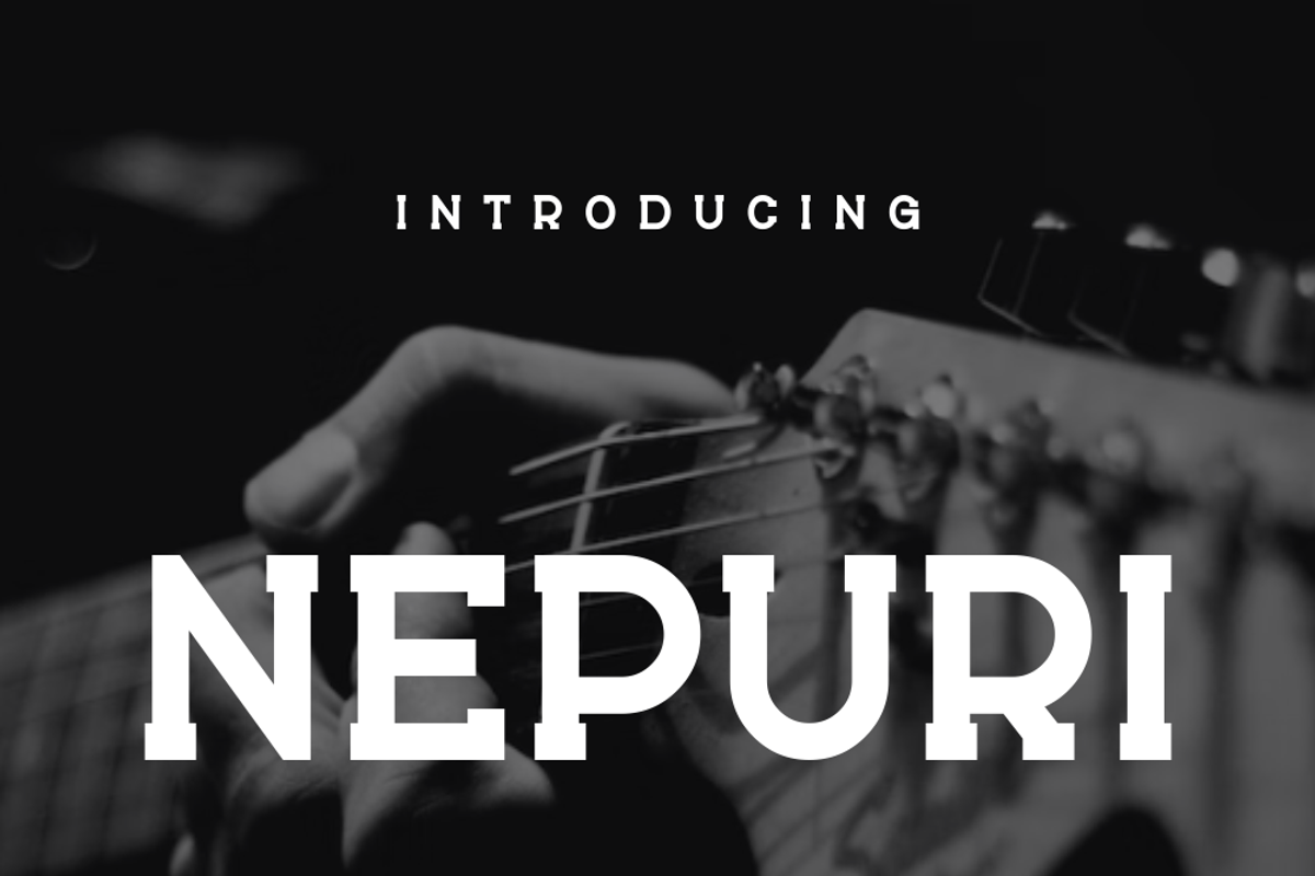Nepuri, a Serif Font by lelevien (Photo 2 of 5)
