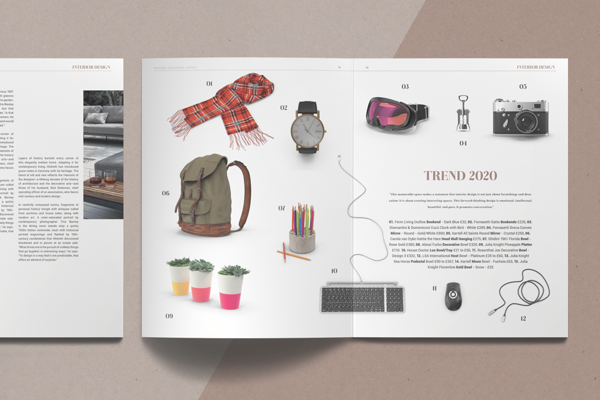INTERIOR DESIGN Magazine, a Magazine Template by Boris Cupac (Photo 13 of 25)