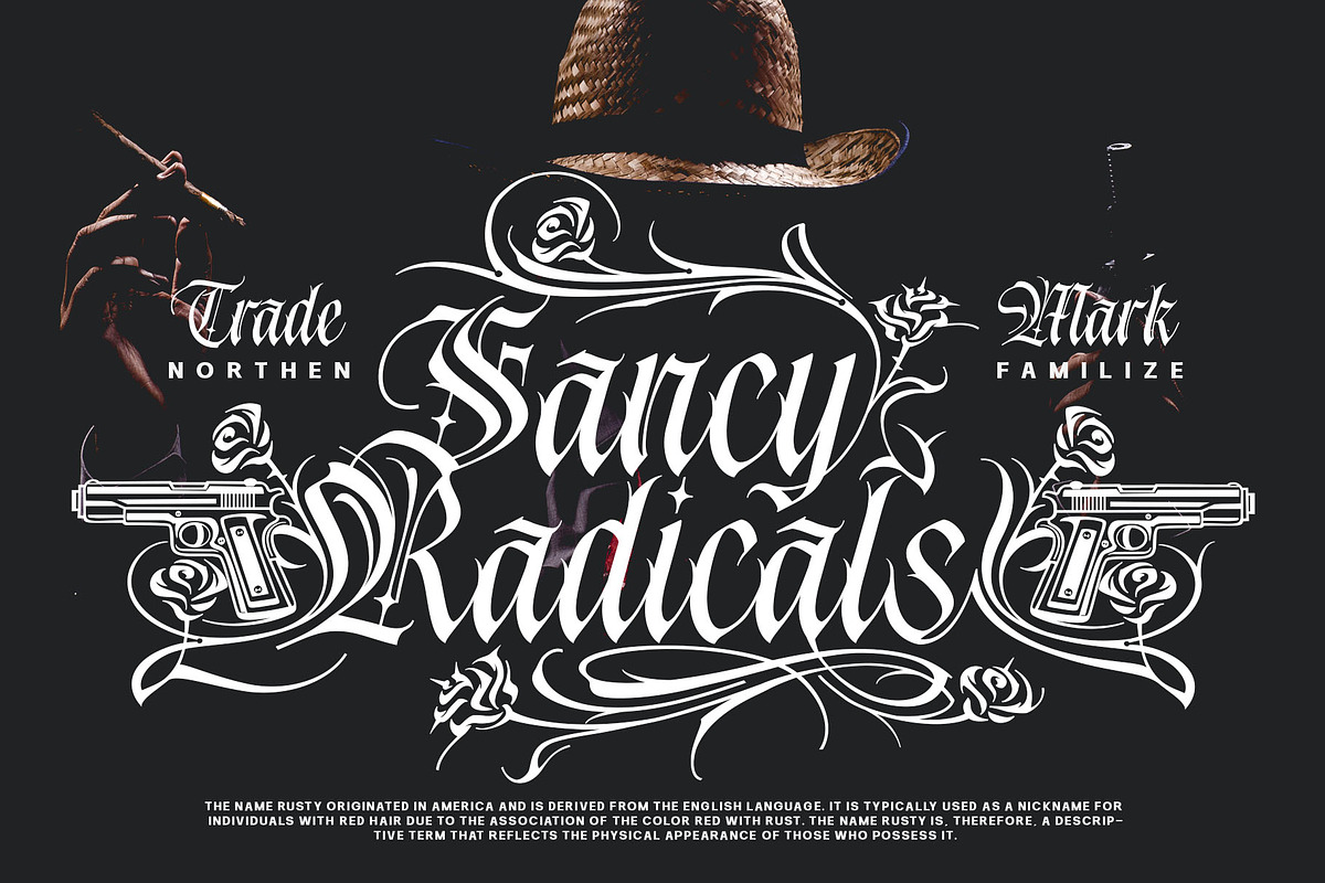 Sacra Spina Typeface, a Blackletter Font by alit design (Photo 10 of 20)