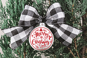 Round Christmas Ornaments Quotes, an Illustration by Anastasia Feya (Thumbnail 7 of 8)