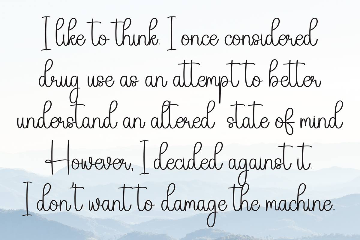 Somebody | Script Font, a Handwritten Font by Scratchones (Photo 6 of 8)