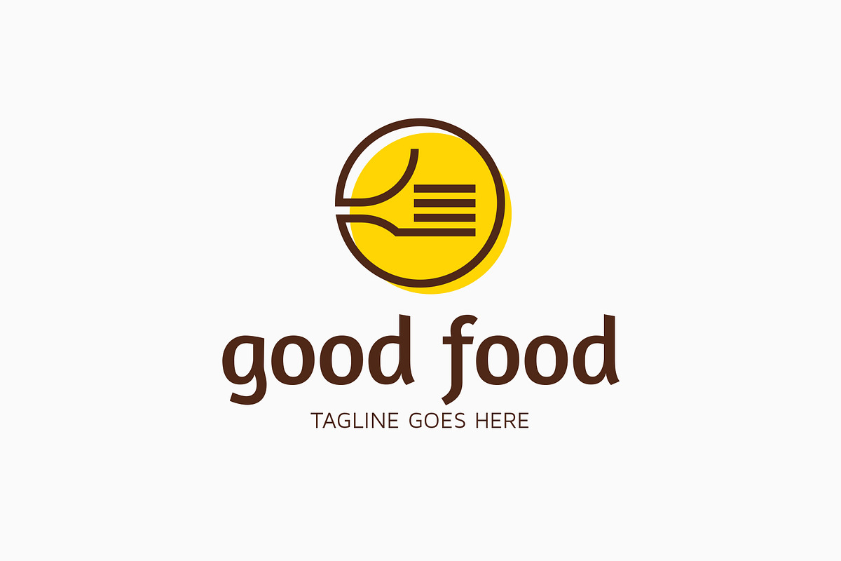 Good Food Logo, a Branding & Logo Template by Falcon eye (Photo 1 of 3)