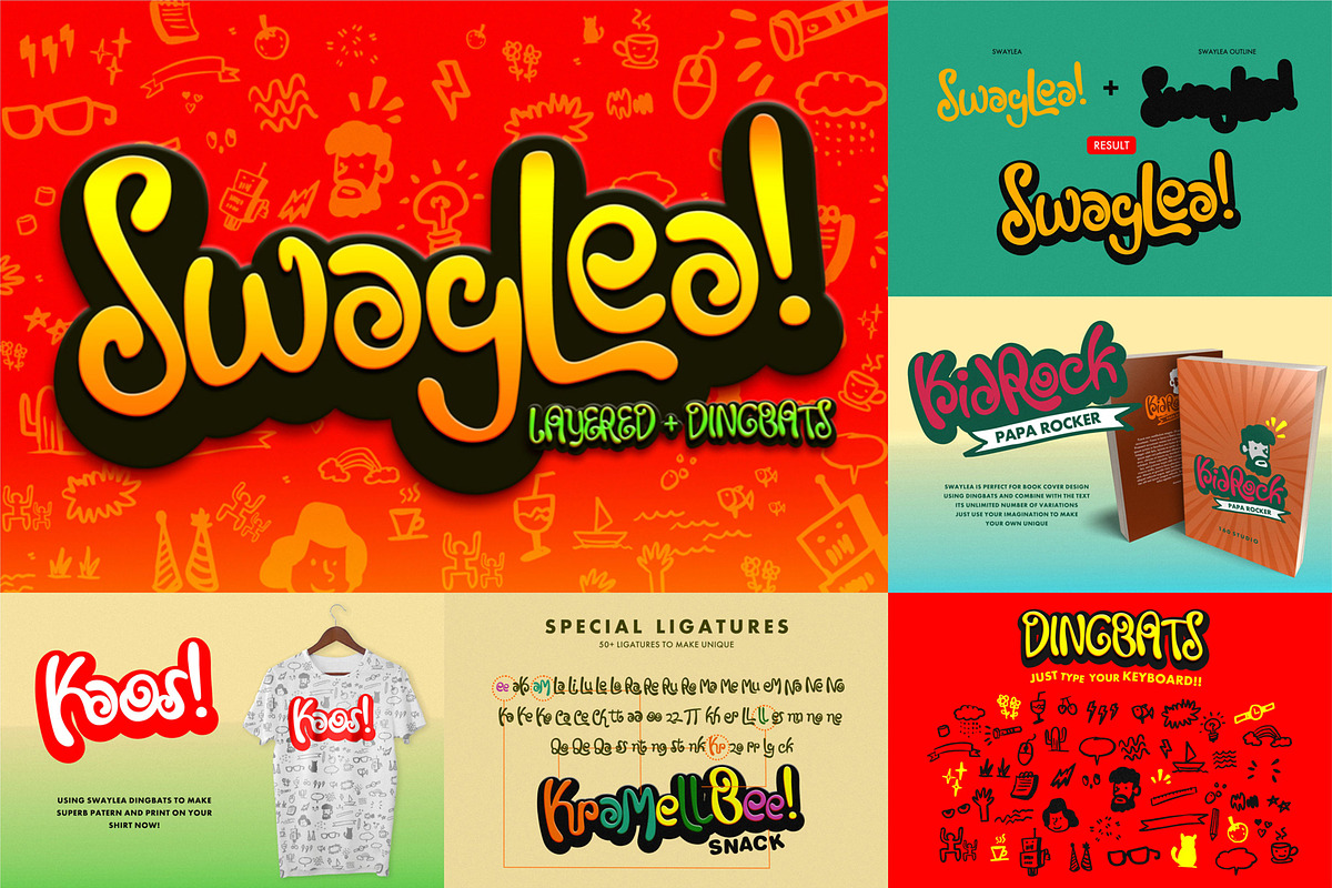 160 Studio Font Bundle | 95% OFF, a Sans Serif Font by 160 Studio (Photo 28 of 29)