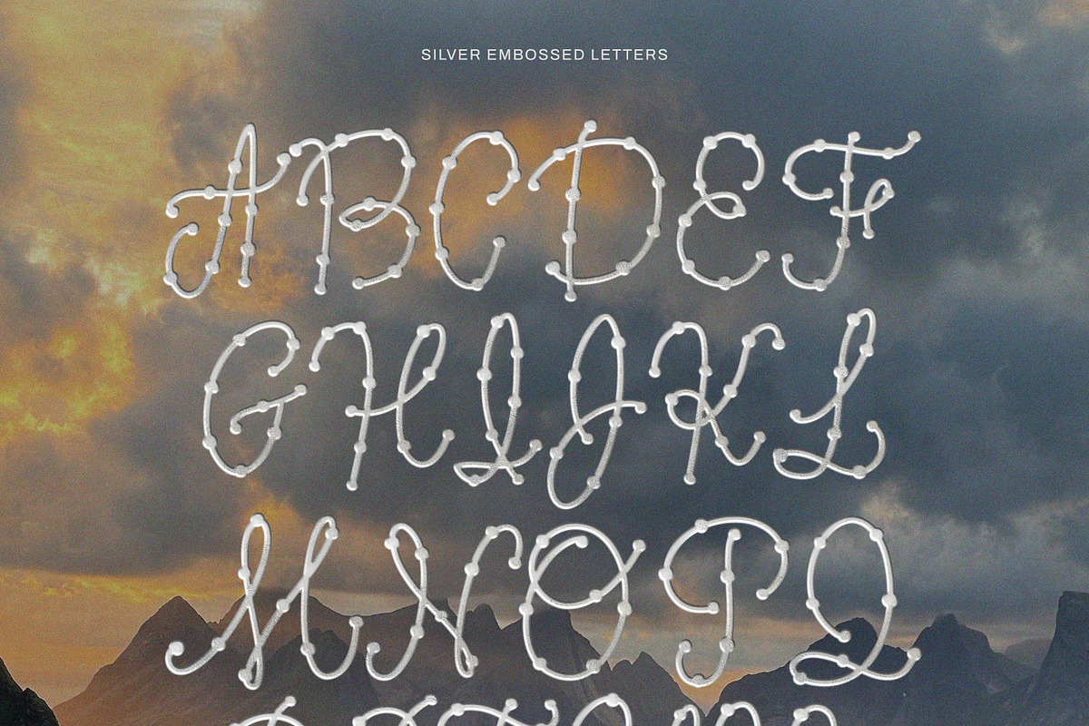 Silver Embossed Romance Collection, an Object Graphic by AnMark (Photo 6 of 15)