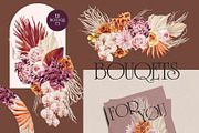Watercolor set Dia de Muertos, a Decorative Illustration by Antikva17 (Thumbnail 6 of 10)